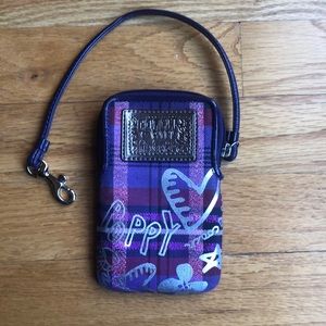 Coach Poppy wristlet